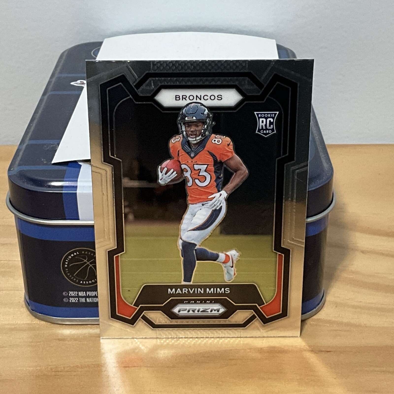 2023 Prizm Marvin Mims RC 327 Denver Broncos Football Card 2I