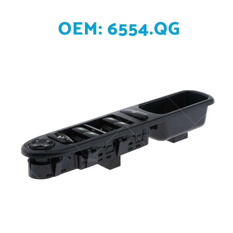 Front Right Power Window Switch Suitable For Peugeot 207 2006-2014 6554.QG - image 2 of 4