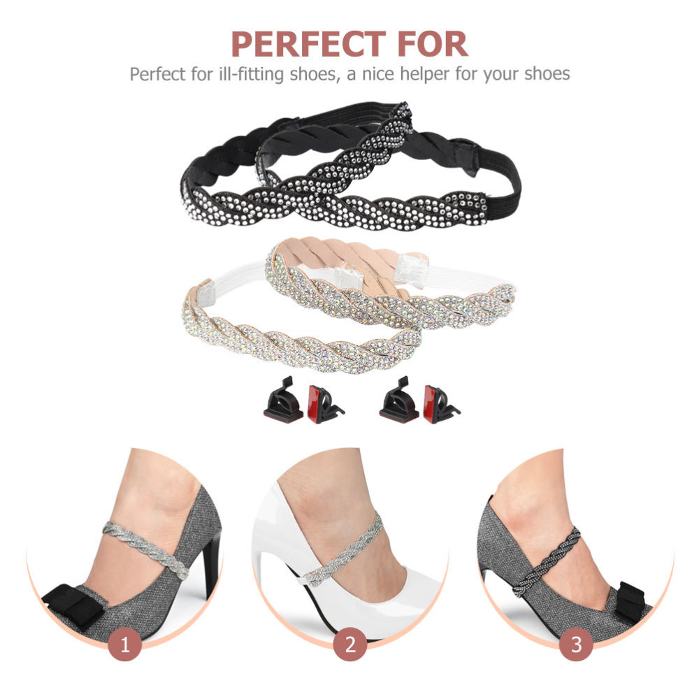 APL 4 Cinghie per Scarpe Rimovibili Tacco Alto Cinghia di Ricambio per Tacco Alto
