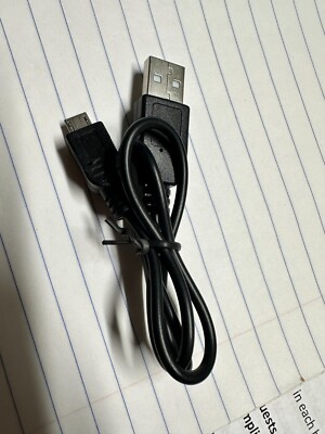 18'' Round Heavy Duty Micro USB Data Cable - Black, for phones, cameras,gps, etc