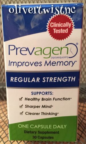 Quincy Prevagen Clearer Thinking Improves Memory Healthier Brain Apoaequorin NIB - 第 1/4 張圖片
