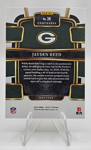 JONATHAN MINGO 2023 PANINI SELECT ROOKIE #16 PANTHERS (FREE SHIP OVER $10) - Picture 2 of 2