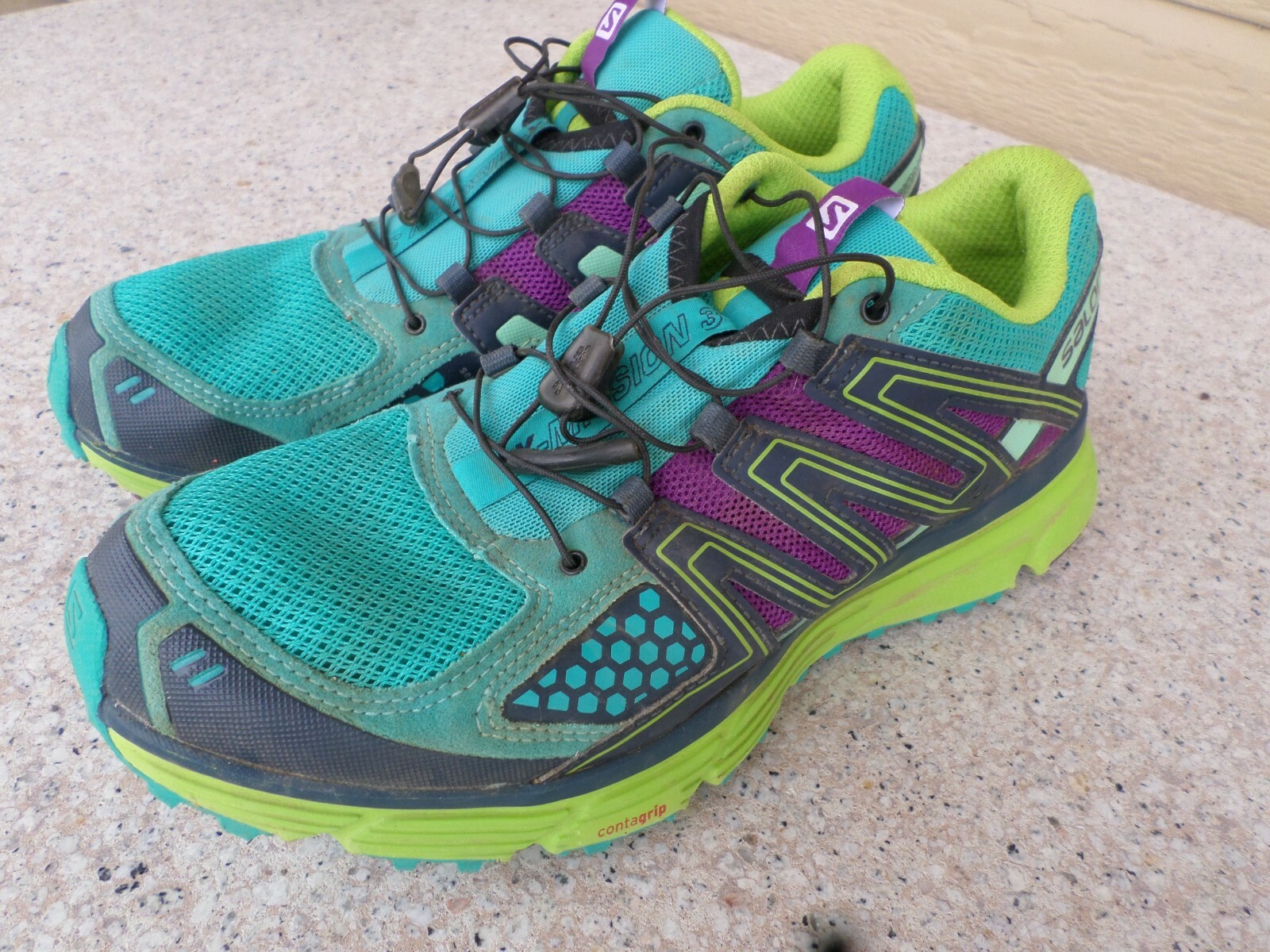 Salomon X Mission 3 BlueTrail scarpe da corsa donna 9 5