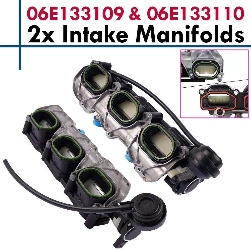 High-Performance Intake Manifolds for Audi 3.0T S4 S5 A6 A7 Q5 Q7 06E133109 06E133110