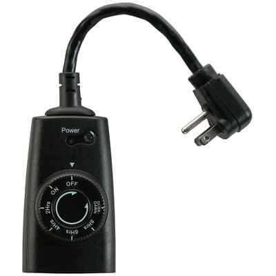 Hyper Tough Outdoor Grounded Photocell Timer