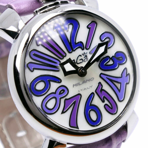 Gaga Milano Manuale 40 Wristwatch Stainless Steel x Leather Gaga Milano Manuale 40 Wristwatch Stainless Steel x Leather