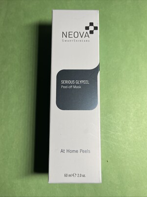 NEOVA Serious Glypeel 60 ml. Facial Peel Off Mask new.