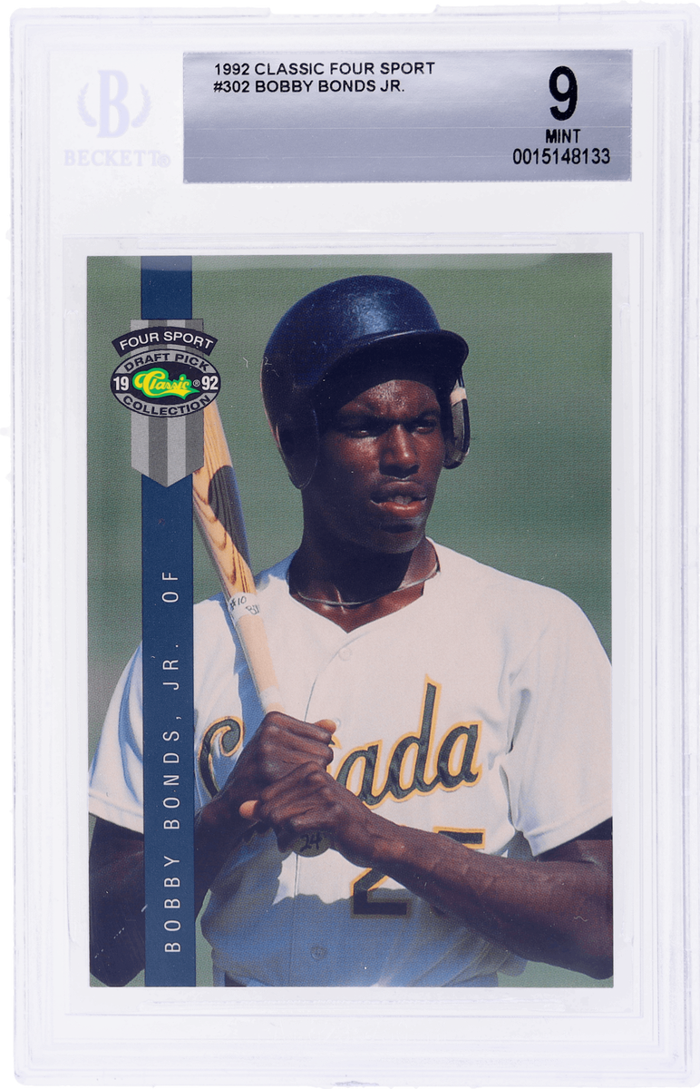 1992 Classic Four Sport Bobby Bonds Jr. #302 BGS 9 | eBay