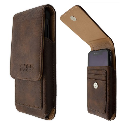 Housse En Cuir Véritable Caseroxx Pour Blackview BV9900 - Brun - Neuf Avec Garantie