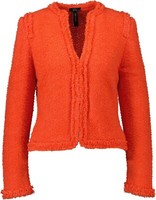 Neu !! Marc Cain Damen Strickjacke - Cardigan Orange Gr. N 3 / 38