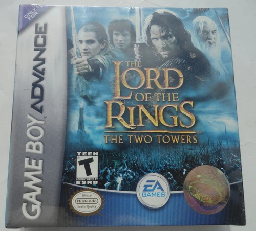 Lord of the Rings: The Two Towers (Nintendo Game Boy Advance, 2002) NEW SEALED
