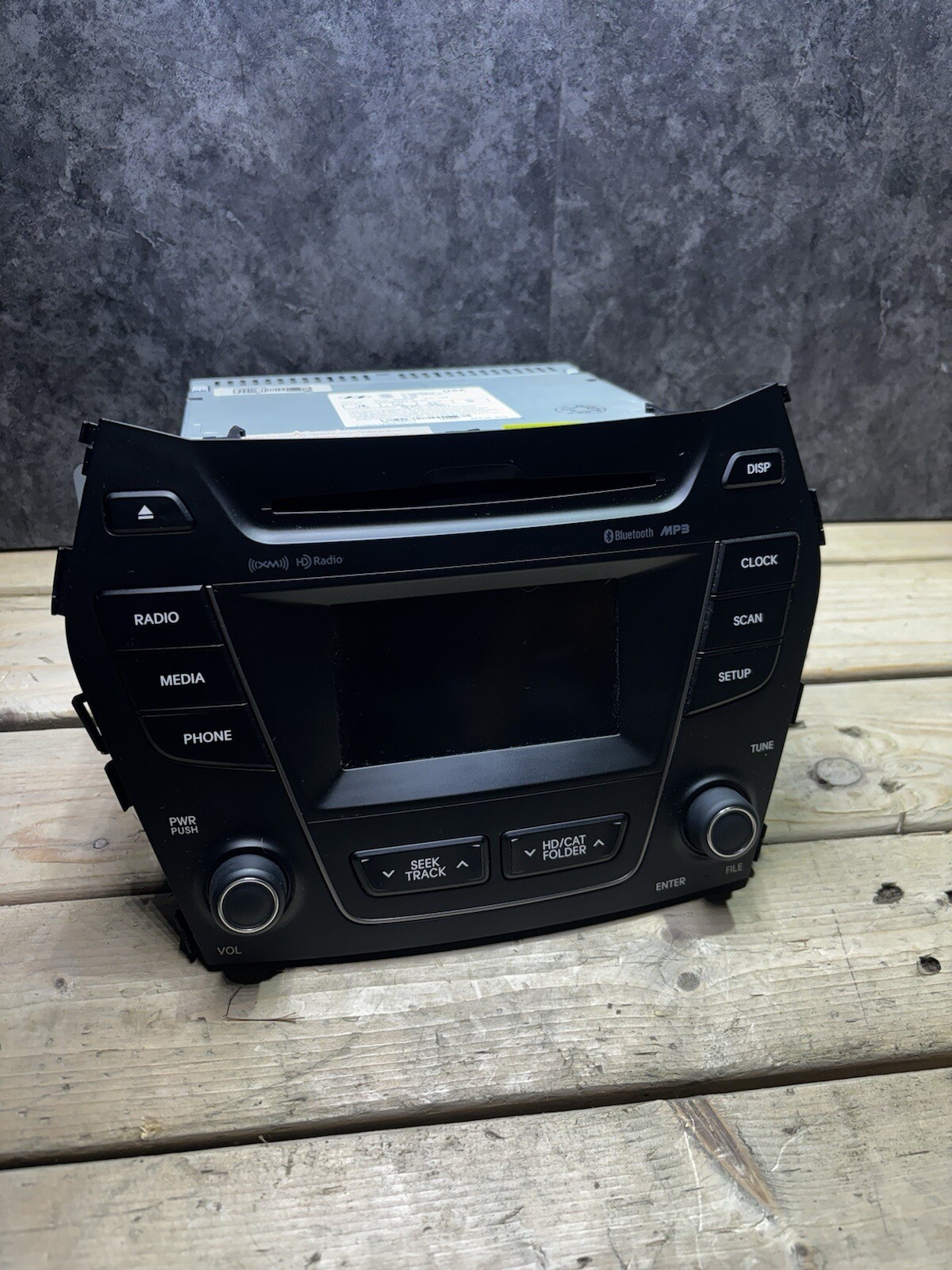 2013 14 15 16 HYUNDAI SANTA FE AM/FM CD PLAYER RADIO RECEIVER OEM USED
