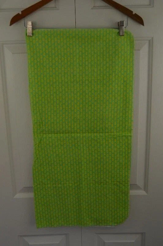 Manta Bebé Garanimals Verde Hoja Amarilla Recepción Franela Seguridad Lovey Foto 2 de 4