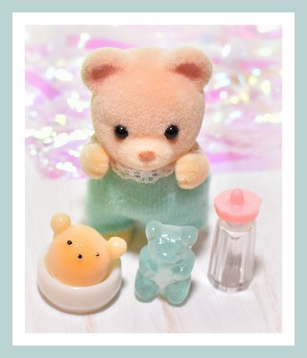 calico critters cuddle bear family