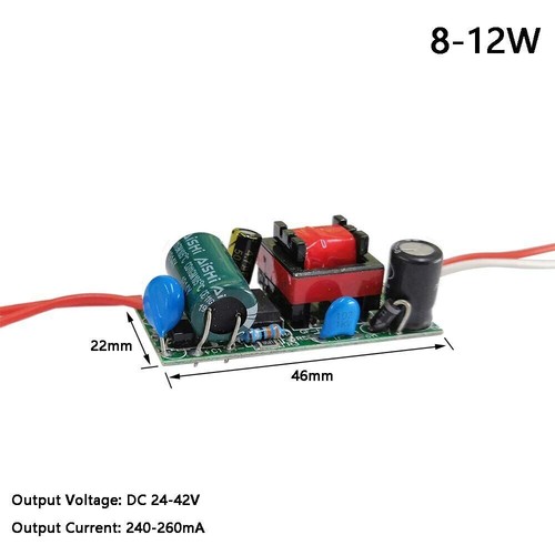 Led driver constant current transformer power supply light DC 12V 24V 36W 3W 10W - Picture 4 of 13