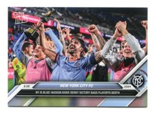 2024 Topps Now MLS New York Is Blue! New York City FC NYCFC #139 DERBY PR /271