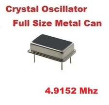 4.9152Mhz 4.9152 Mhz CRYSTAL OSCILLATOR FULL CAN ( Qty 5 ) *** New ***