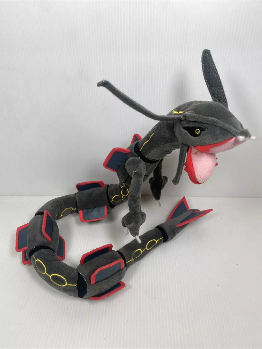 Pokemon Shiny Rayquaza Bendable Plush Toy Stuffed Animal