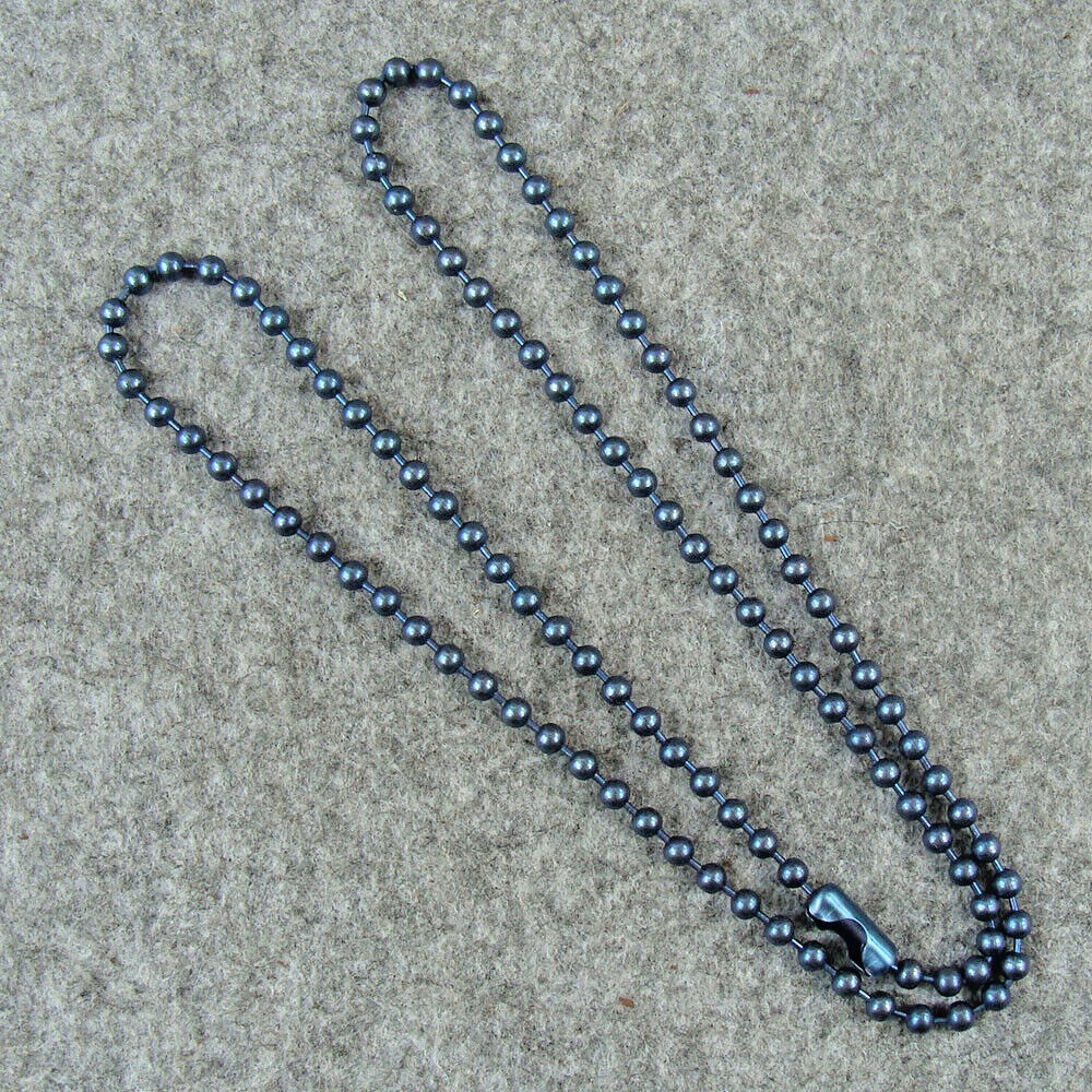 Pure Titanium Anti-allergy Necklace 3mm Ti O Shaped Chain Gift