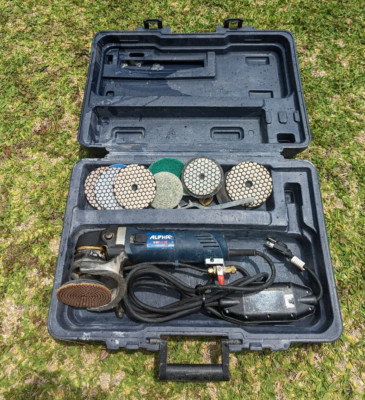 Alpha VSP-110 Variable Speed Polisher AS IS For Parts / Repair