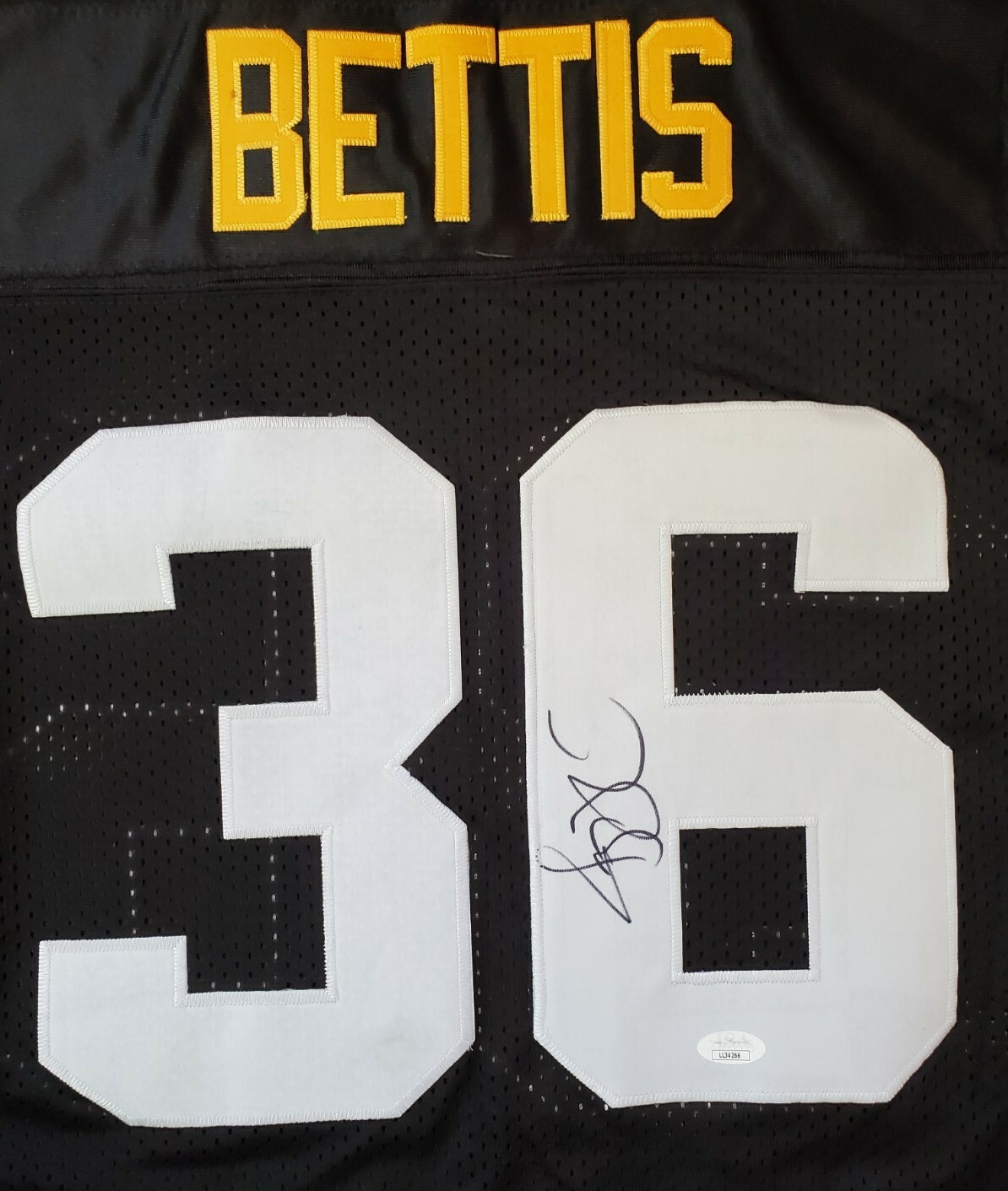 Jerome Bettis Autographed Signed Pittsburgh Steelers Pittsburg Steelers NFL Superbowl Jersey! WOW!!! w/tags 