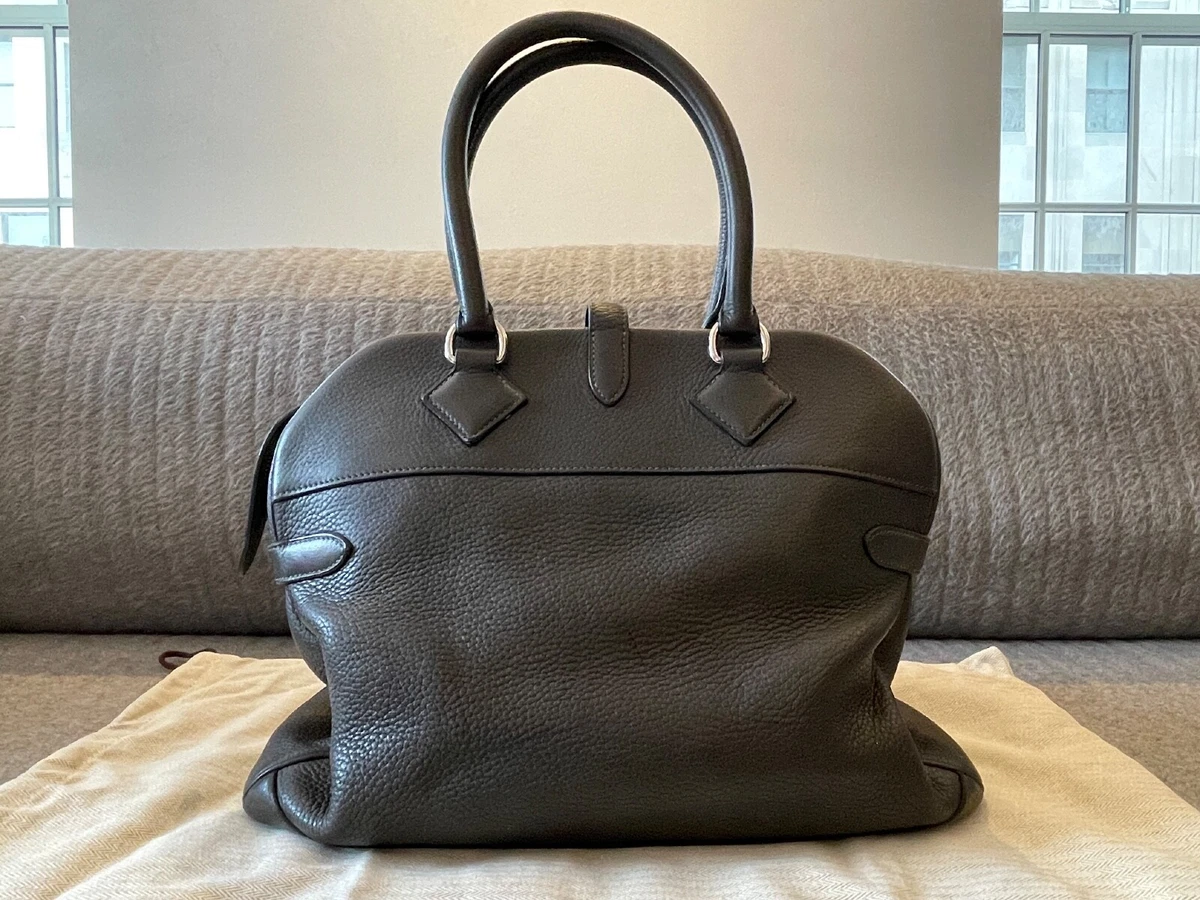 Hermes Atlas 35 bag in gray gently used