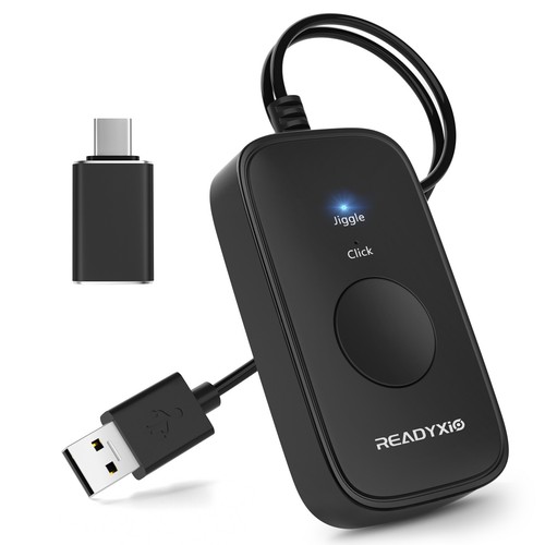Mouse Jiggler Clicker 2 in 1 USB Port Mouse Mover For Computer With ON/Off - 第 1/7 張圖片
