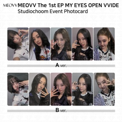 MEOVV The 1st EP Album My Eyes Open Wide Studio Choom Event