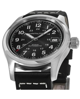 hamilton khaki field automatic h70455733 men's watch