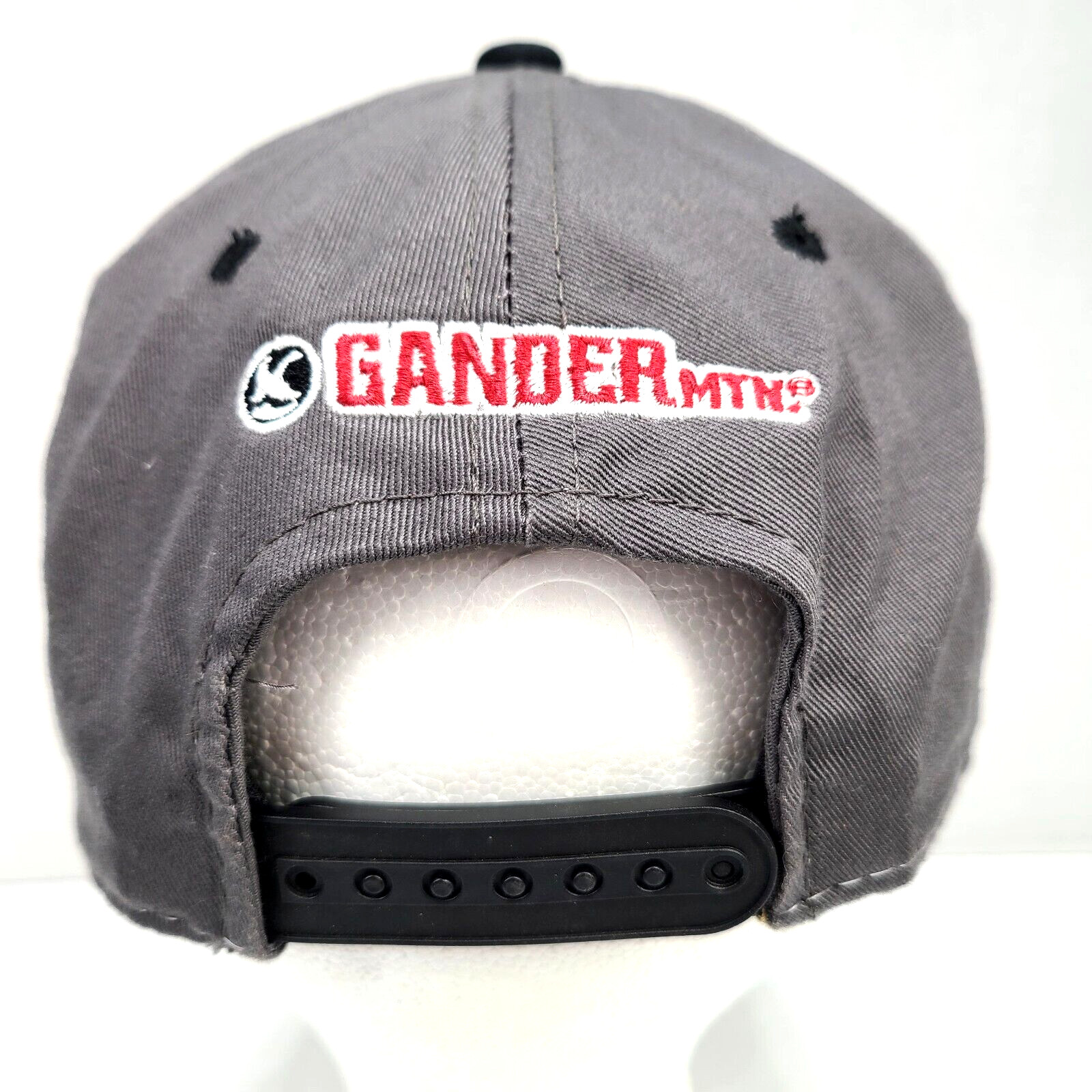 Gander Mountain Adjustable Cap Snap Back Hat Gray… - image 11