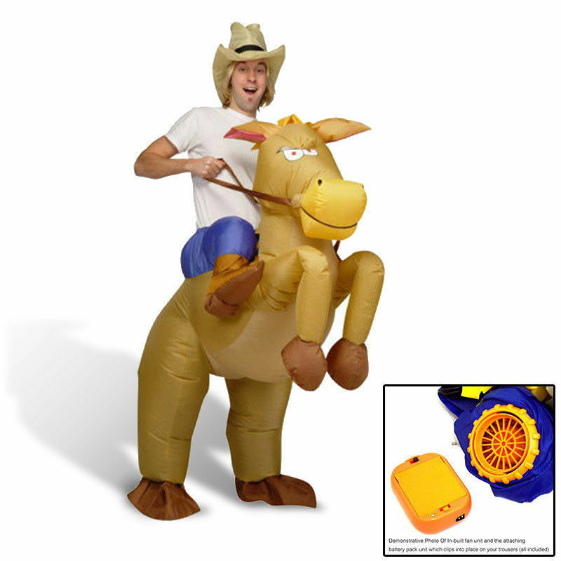 inflatable horse fancy dress