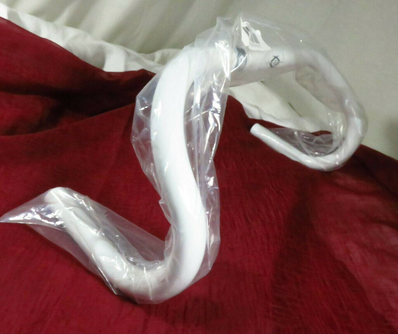 NEW ~ NOS ~ Eighth Inch Drop Handlebars / White / 42cm / 26.2mm