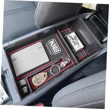 Center Console Organizer Compatible with 2021 2022 2023 2024 2025 2026 Kia red