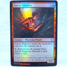 Axiom Engraver 120/271 Phyrexia: All Will Be One Foil Magic The Gathering