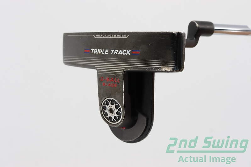 Odyssey Triple Track 2-Ball Blade Putter Slight Arc Graphite Right Hand 33.5 Inch