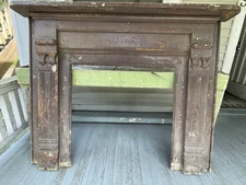 fireplace mantle