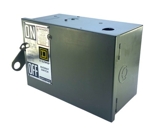 Square D PQ4203G 3P4W 30A 240V Fusible I-Line Switch (Horizontal)