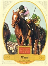 2012 Panini Golden Age Base NO. 124 Affirmed