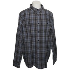 Wrangler, Flanellhemd, Größe: XXL, W51082, Grau/Blau/Mehrfarbig, Baumwolle #MZv