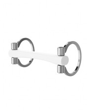 Double Broken Mullen Mouth Eggbutt Bit   Soft Comfort