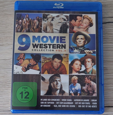 Universal Studios 9 Movie Western Collection Vol. 3 Blu-ray 3 Discs FSK 12 DE/EN