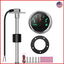 Precision Fuel Sending Unit With Waterproof Gauge - Ideal For Rvs Boats Trucks Precision Fuel Sending Unit With Waterproof Gauge - Ideal For Rvs Boats Trucks