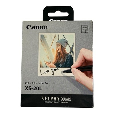 Canon SELPHY Square XS-20L Color Ink & Label Sets New