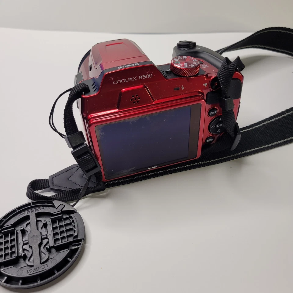 Nikon COOLPIX B500 16.0MP 40x Digital Camera - Red - Image 3 of 4