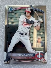 2025 Bowman - Chrome Prospects Walker Jenkins #BCP-1 (RC)