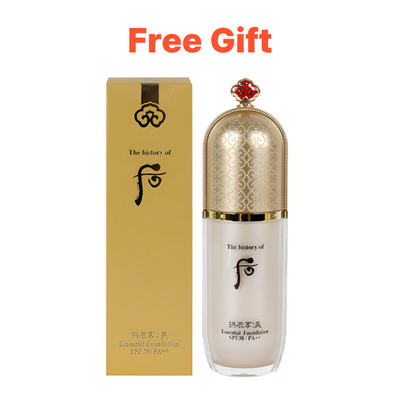 The History of Whoo Gongjinhyang Mi Essential Skin Foundation #1 SPF30 PA++ 40ml