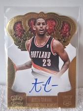 Allen Crabbe 2013-14 Panini Preferred Crown Royale Gold on-card Auto RC #01/10