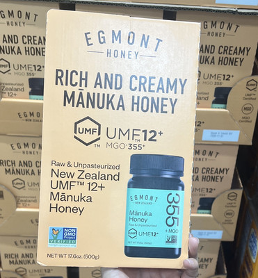 Egmont Honey Rich & Creamy Manuka Honey UMF 12+ MGO 355+ Raw 500g