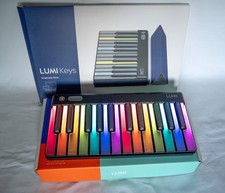 Lumi Keys by Roli (now rebranded Roli Piano M) Midi Keyboard with blue Snapcase