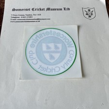 Worcestershire County Cricket Club - Car Sticker
